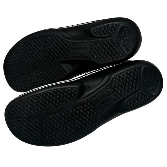 Finn Comfort Pastel Leather Gomera 39 US 8/8.5 Womens Sandals EUC Adjustable - Picture 6 of 6